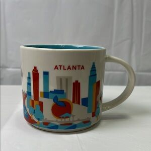Atlanta Skyline Mug Starbucks You are Here Coffee Cup